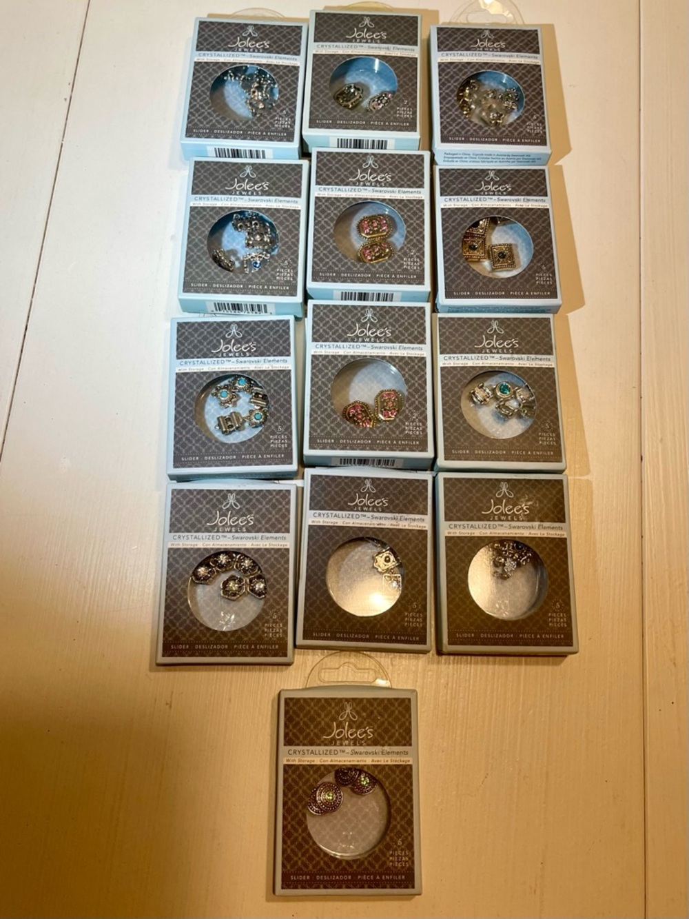 ALL NEW JOLEE’S SWAROVSKI CRYSTALLIZED METAL JEWELRY COMPONENTS - Mixed Colors